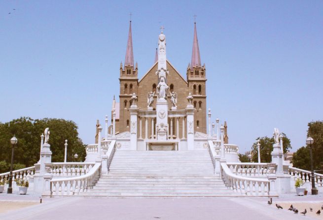 St Patrick's Cathedral in Karachi was erected in 1881 and is made using local stone. 