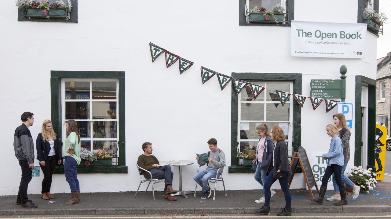 Guests in Wigtown become part of the close-knit community. 