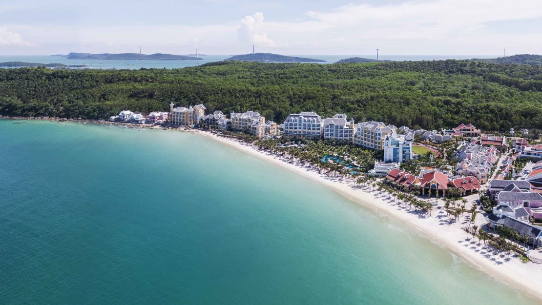 Long Beach stretches over 12 miles with clear water and pristine soft sand.