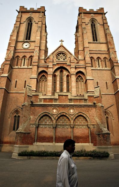 The Cathedral Church of Lahore was constructed by the British and consecrated in 1887.