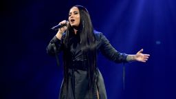 INGLEWOOD, CA - MARCH 02:  Singer Demi Lovato performs at The Forum on March 2, 2018 in Inglewood, California.  (Photo by Kevin Winter/Getty Images)