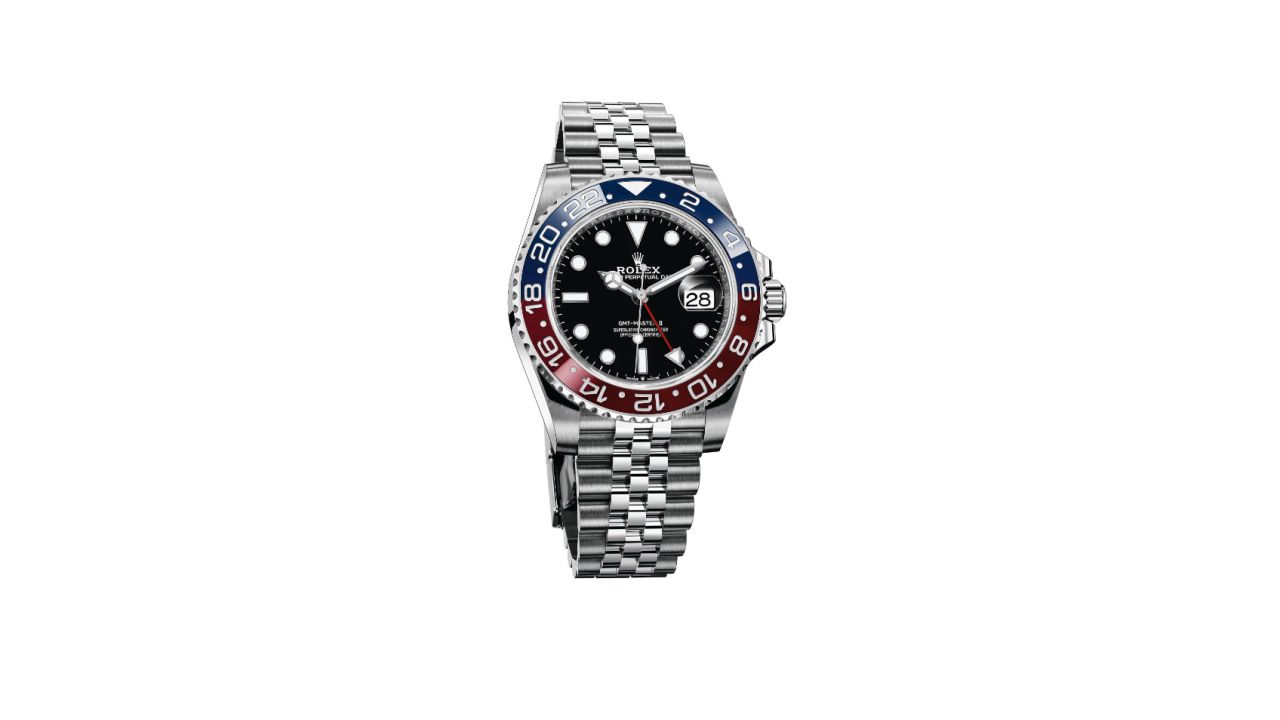 Rolex reissues its popular GMT-Master II, which displays two time zones and features a new automatic movement.