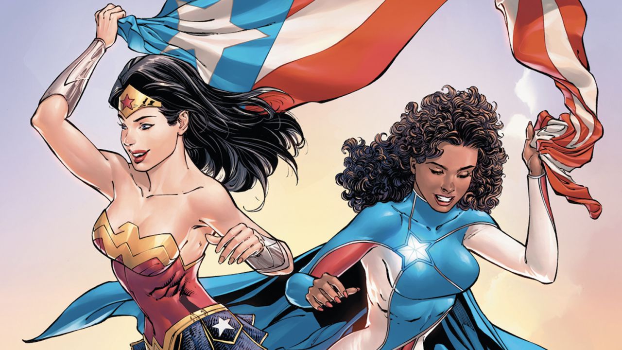 La Borinqueña and Wonder Woman
