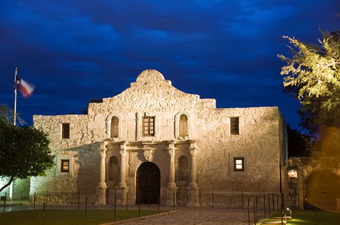 <strong>The Alamo: </strong>The history-making Alamo traces its roots to 1718 when Franciscan padres founded a Spanish mission that was originally called San Antonio de Valero. 