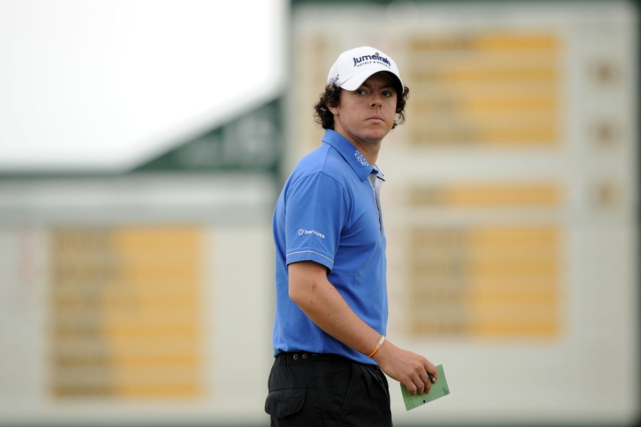 <strong>Major looming:</strong> A first-round 63 at the 2010 British Open at St. Andrews suggested McIlroy's first major title was imminent.