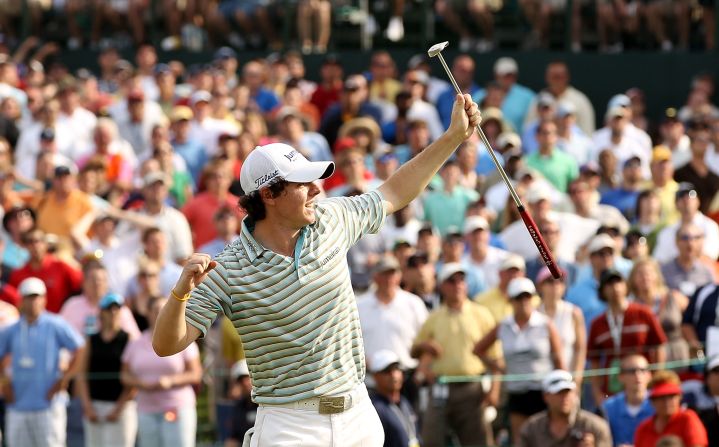 <strong>Breaking America: </strong>His first win in the US came at the Quail Hollow Championship in May 2010.