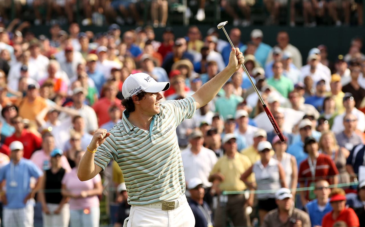 <strong>Breaking America: </strong>His first win in the US came at the Quail Hollow Championship in May 2010.