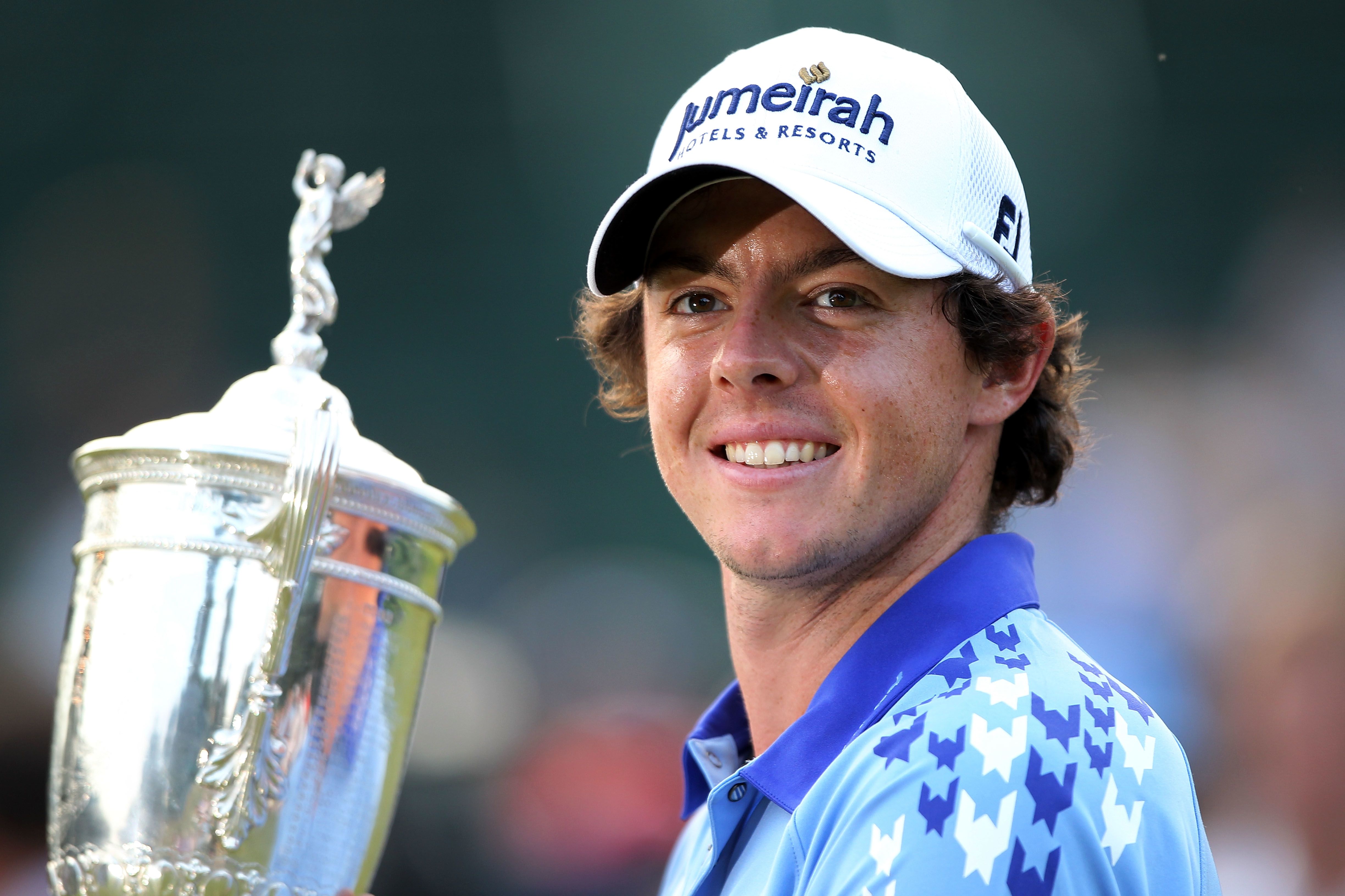 <strong>Record breaker:</strong> However, he rebounded in spectacular fashion with a wire-to-wire victory in the US Open two months later, breaking a host of scoring records along the way.