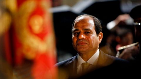 Egyptian President Abdel Fattah el-Sisi.