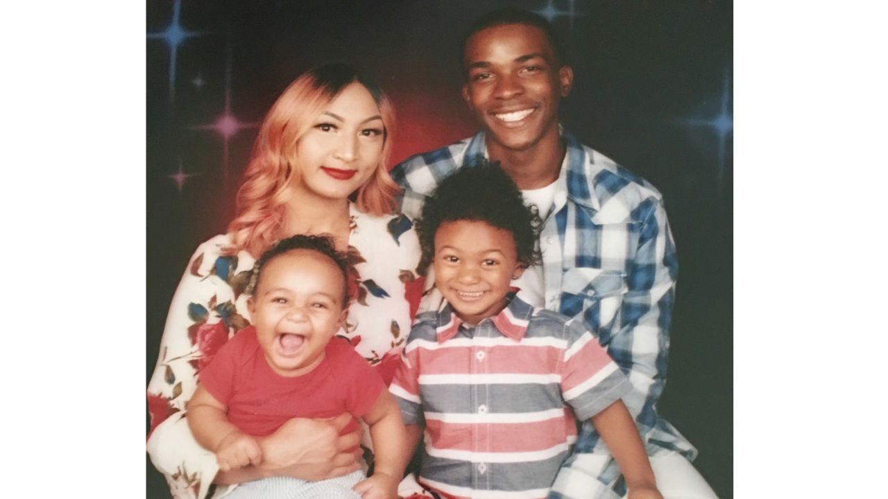 Stephon Clark and his family.