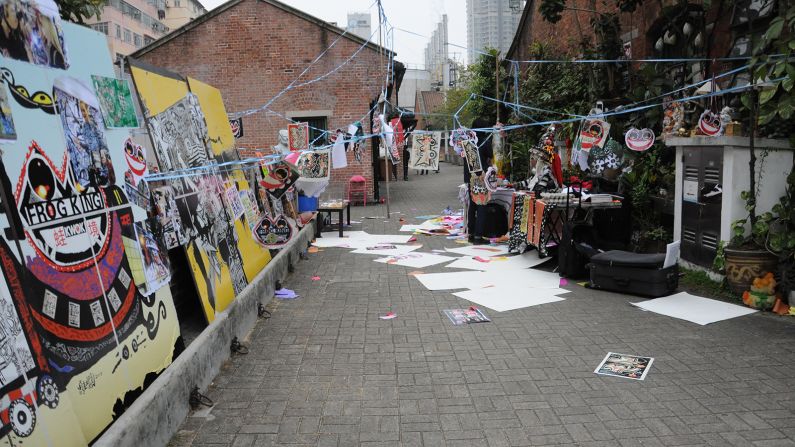 <strong>More than a costume: </strong>Throughout his 50-year career,<strong> </strong>Kwok has been a pioneer of contemporary art in Asia. In 1979, for example, Kwok became the first performance artist in China with "Plastic Bag Happenings." In this series of art installations, he metaphorically collected people's anxiety and fears into plastic bags and tied them up them around Tiananmen Square and The Great Wall.