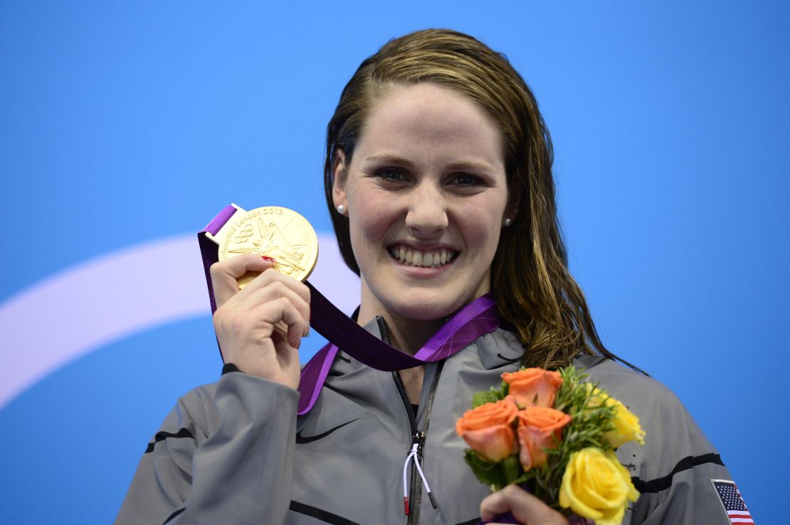 Missy Franklin took four golds at London 2012, at the age of 17.