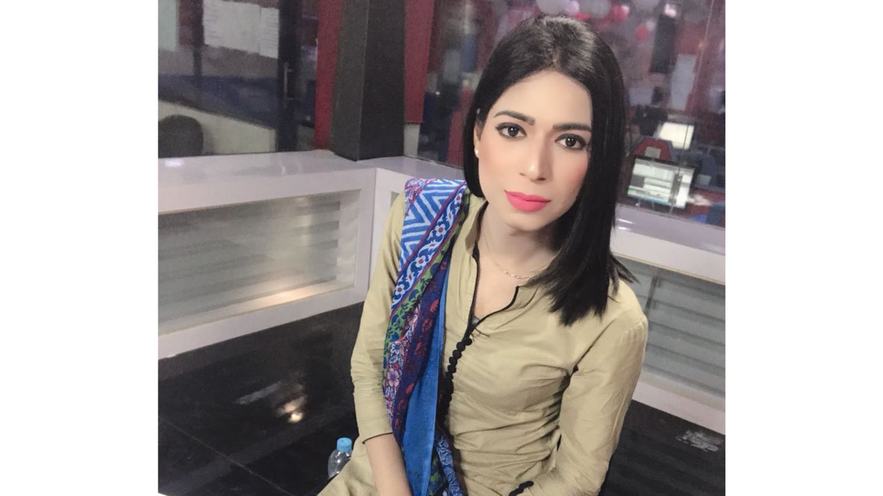 Marvia Malik says she hopes she can be a role model for transgender kids in Pakistan. 
