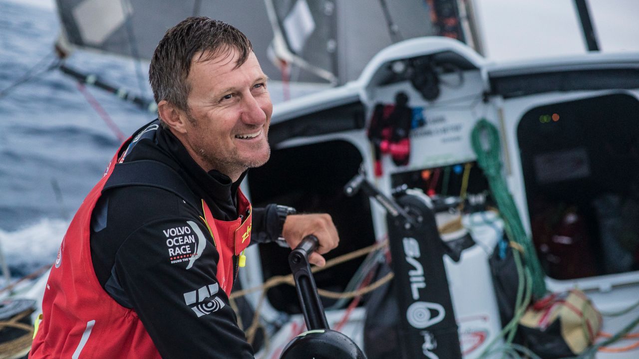 Briton John Fisher was lost overboard west of Cape Horn during the leg from Auckland to Itajai, Brazil.