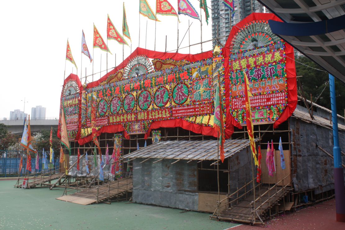 The banner reads "Celebrating Hung Shing's Birthday."