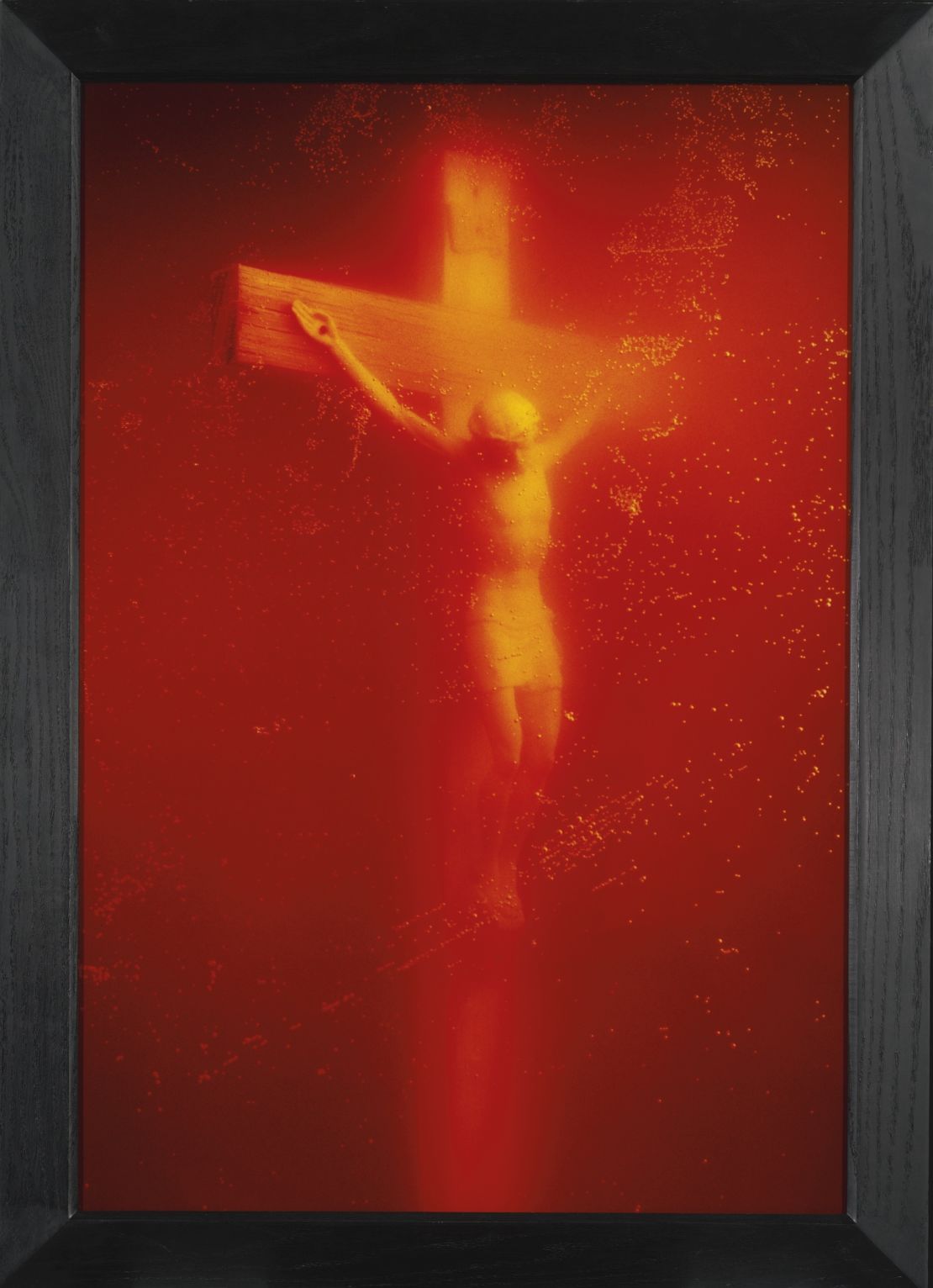 "Piss Christ" (1987) by Andres Serrano.