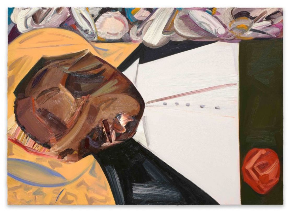 "Open Casket" (2016) by Dana Schutz.