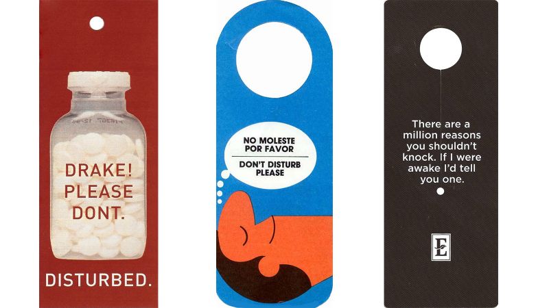 A collection of 15,000 hotel Do Not Disturb signs | CNN