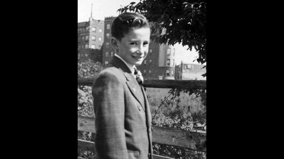 Regis Philbin as a young boy. He says his parents -- a first-generation Irish-American father and an Italian-American mother -- didn't have any idea about his showbiz dreams. "I used to stay in this house, 6 years old, tune in WNEW, which was the key radio station in New York City," he told Katie Couric. "And every night at 9:30, Bing Crosby would have a half hour of songs."