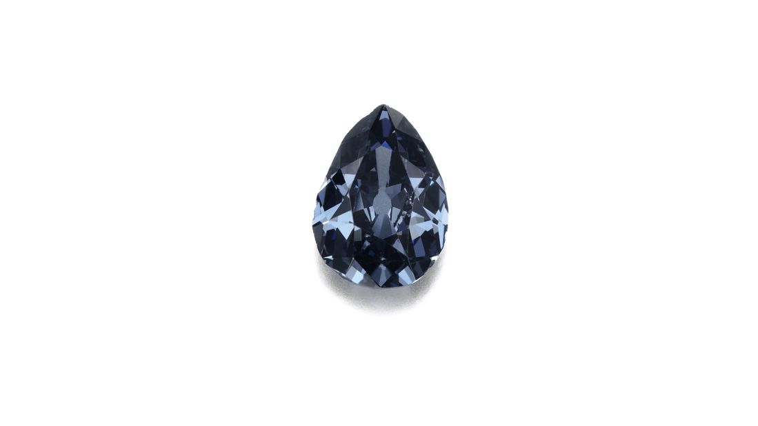 A rare blue diamond, passed between Europe's royal houses for more than 300 years, sold at a Sotheby's auction for $6.7 million.
