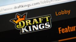 CHICAGO, IL - OCTOBER 16:  The fantasy sports website DraftKings is shown on October 16, 2015 in Chicago, Illinois. DraftKings and its rival FanDuel have been under scrutiny after accusations surfaced of employees participating in the contests with insider information. An employee recently finished second in a contest on FanDuel, winning $350,000. Nevada recently banned the sites.  (Photo illustration by Scott Olson/Getty Images)