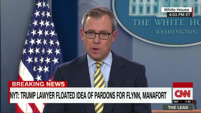 Nyt Trump Lawyer Floated Idea Of Pardons For Flynn Manafort Cnn 