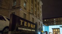TRUMP HOTEL, WASHINGTON DC, UNITED STATES - 2018/03/03: The Trump Hotel at the Washington's historic Old Post Office building. (Photo by Dimitrios Manis/SOPA Images/LightRocket via Getty Images)