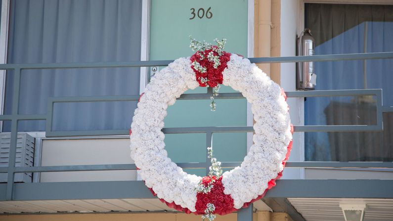 Room 306 at Lorraine Motel is where Martin Luther King Jr. stayed the night before he was assassinated. A white wreath on the balcony marks the place where he was shot on April 4, 1968.