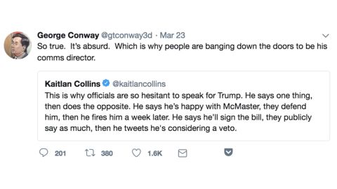 George Conway deletes tweets critical of Trump | CNN Politics
