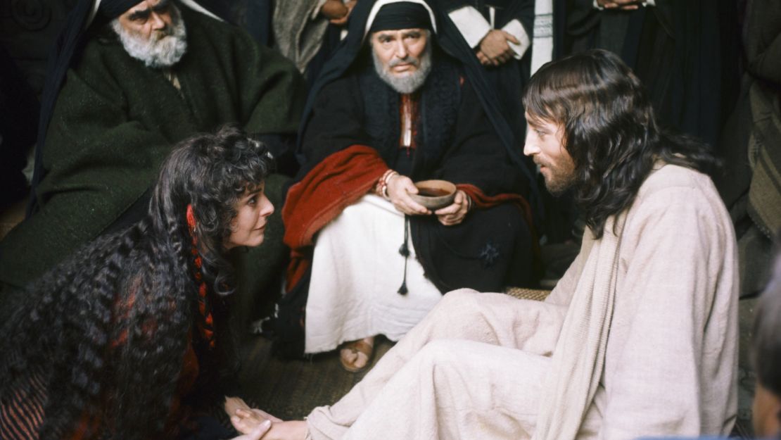 Even in the well-regarded film, "Jesus of Nazareth," Mary Magdalene is portrayed as a fallen woman seeking Jesus' forgiveness. It's a lie that won't die.