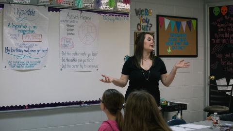 Winchester said she wants to concentrate on teaching instead of doubling as a Mexican restaurant server.