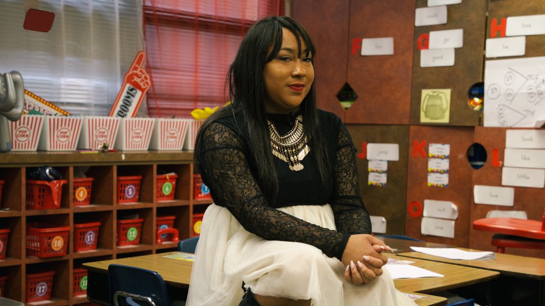 Inspired by one of her teachers, Shontée Branton now teaches in Del City, where she said she's most needed.