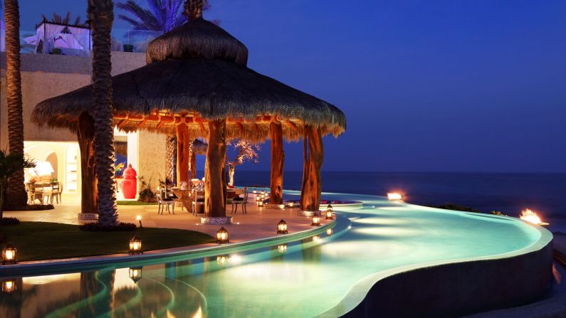<strong>Ty Warner Mansion at Las Ventanas in Los Cabos, Mexico: </strong>Private plunge pools, a beachfront infinity pool, two Jacuzzis, 24-hour butlers and fireworks on demand are among the highlights at the Ty Warner Mansion.