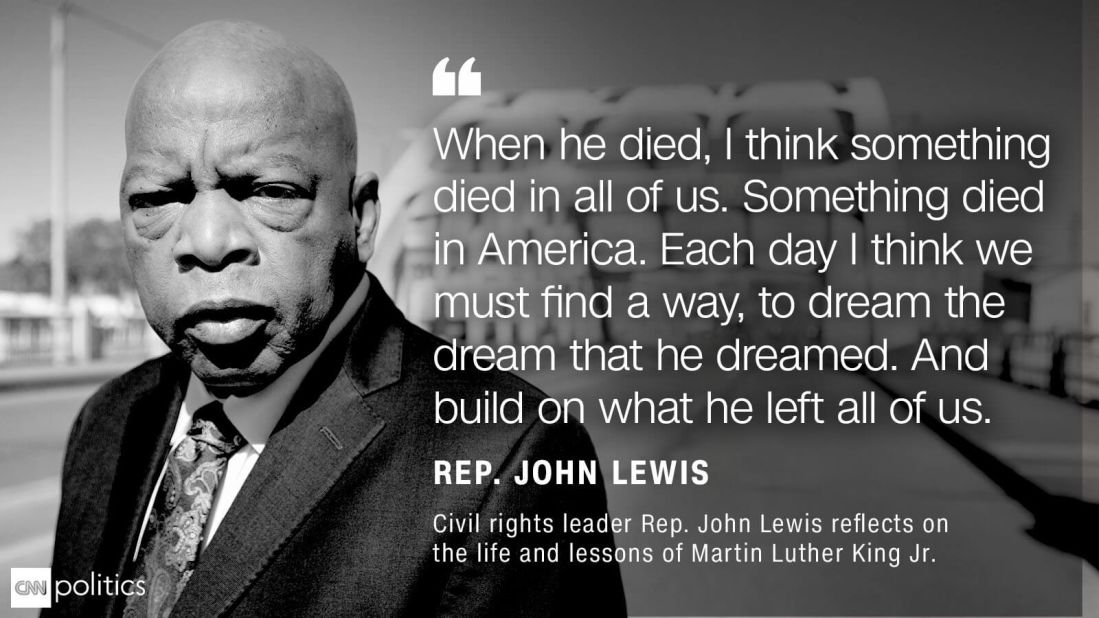 Lewis quote MLK anniversary