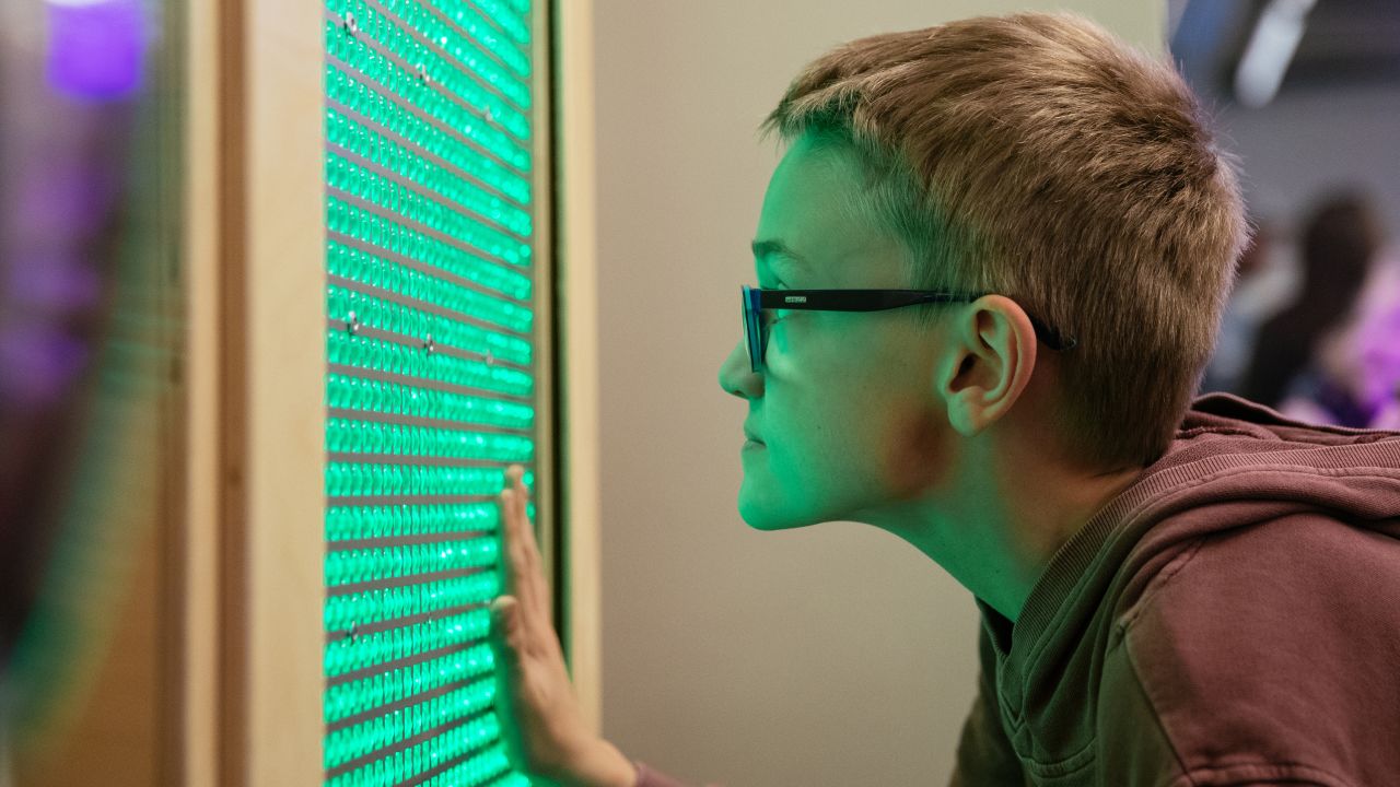Intensive research and planning goes into designing and building the sensory rooms. Experts on sensory processing and autism offer suggestions on how each component of the space can be built to calm or stimulate a different sense. 