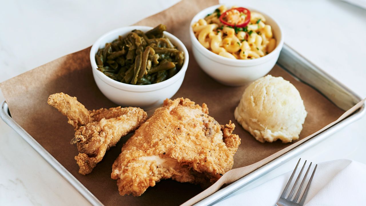 <strong>Southern cooking:</strong> The lower floors have been transformed into a soul food spot and live music venue by restaurateur Tom Morales, who opened the revamped Woolworth on 5th in February 2018.