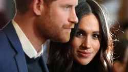 EDINBURGH, SCOTLAND - FEBRUARY 13:  Prince Harry and Meghan Markle attend a reception for young people at the Palace of Holyroodhouse on February 13, 2018 in Edinburgh, Scotland.  (Photo by Andrew Milligan - WPA Pool/Getty Images)