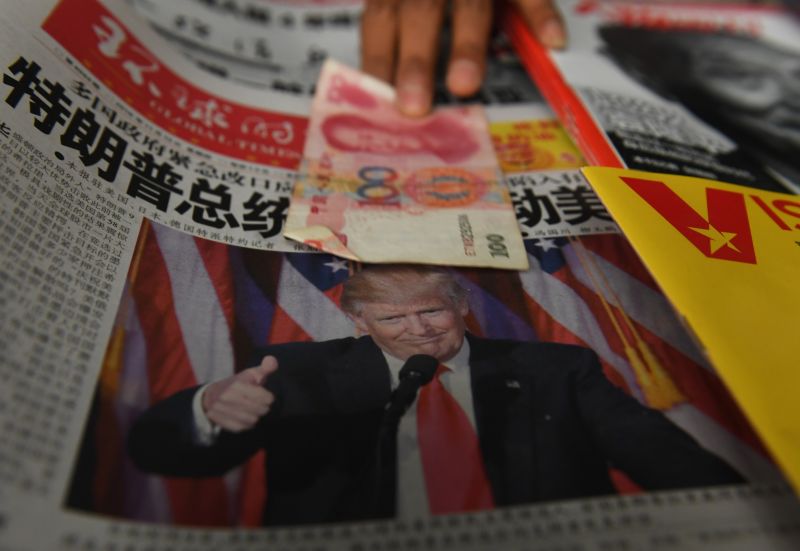 Trump Defends Tariffs Against China Amid Jittery Markets | CNN Politics