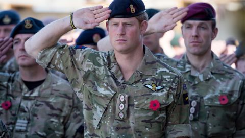 Prince Harry also made a surprise visit to Afghanistan in 2014, flying in to lead Remembrance Day tributes at a base in Kandahar.