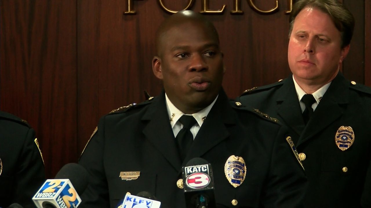 Baton Rouge police Chief Murphy Paul says, "Our police officers are held to a higher standard."