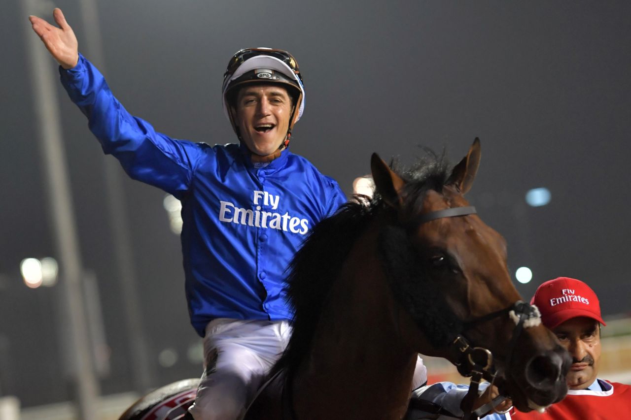 It was Belgian jockey Christophe Soumillon's first win in the race, which was formerly the richest in the world.
