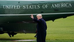 US President Donald Trump makes his way to board Marine One on the South Lawn before departing from the White House on March 29, 2018. 
Trump is visiting Ohio to speak on infrastructure development before heading to Palm Beach, Florida.  / AFP PHOTO / Mandel NGAN        (Photo credit should read MANDEL NGAN/AFP/Getty Images)