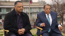 jesse jackson andrew young visit site of mlk's death