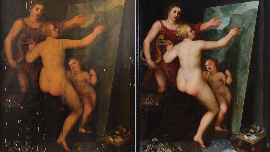 The "Apollo and Venus" painting by 16th-century Dutch master Otto van Veen (1556-1629) was discovered in the closet of an art gallery in Iowa, and is likely worth over $4 million.<br /><br />Scroll through the gallery for other examples of lost and found artworks.