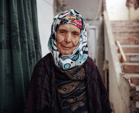 Photographer Yumna Al-Arashi ventured across North Africa to document women in the region who have facial tattoos.<br /><br />In the suburbs of Tunis, the capital city of Tunisia, Habiba (pictured here,) told Al-Arashi that any woman who wanted to be beautiful had tattoos, just the same way women enjoy makeup now. 