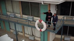 On April 4, 1968, Dr. Martin Luther King, Jr. was assassinated while standing on the balcony of the Lorraine Motel in Memphis. In a CNN Exclusive, two men who were with King when he was killed, Reverend Jesse Jackson and former Ambassador Andrew Young, return to that balcony, the first time they have tighter since 1968,  to remember their friend 50 years later and to share little-known details of the moment King was killed.  Victor Blackwell reports.