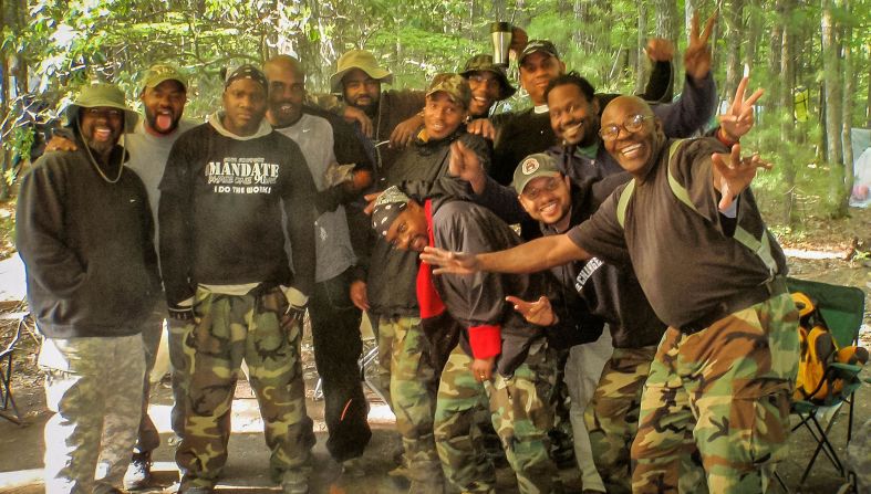 <strong>Getting real: </strong>"Traditional bachelor parties can put up walls," says Ben-Jamin Toy, founder of South Carolina's On Purpose Adventures. "Guys get real when it's a different environment. Bonding over a campfire is magic. Big, gruff guys open up and just talk about life."