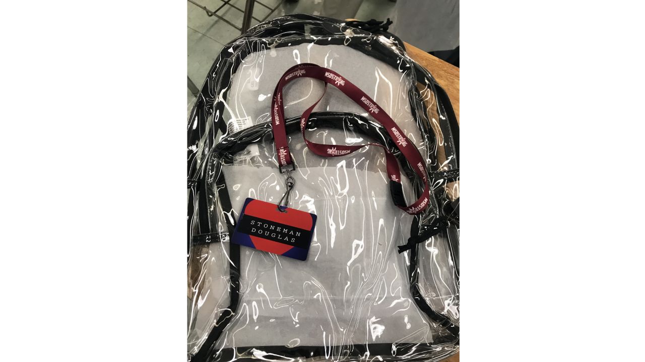 03 parkland clear backpacks Connor Dietrich