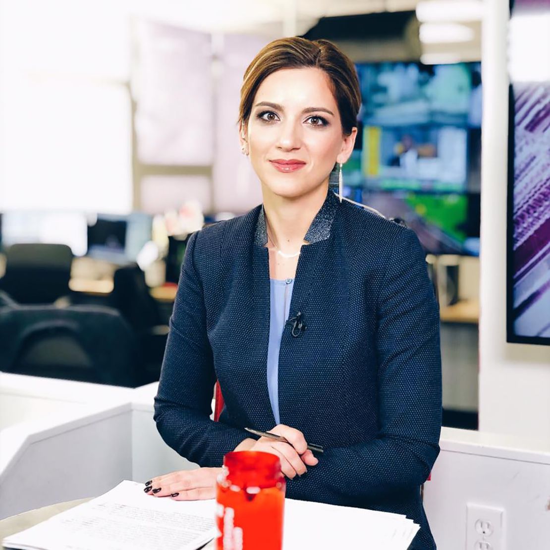 Ekaterina Kotrikadze, deputy chief editor of New York-based RTVI television.