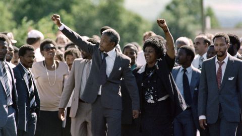 King spoke out against apartheid; one person says he would have formed a formidable partnership with Nelson Mandela upon his release in 1990.